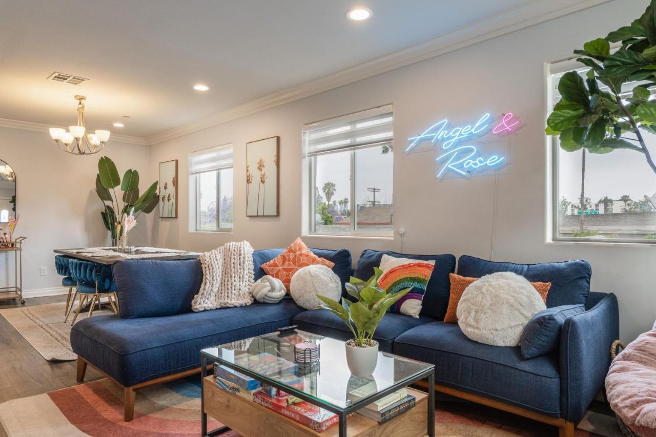 Angel & Rose * Hollywood Dtla Apartment ลอสแอนเจลิส ภายนอก รูปภาพ