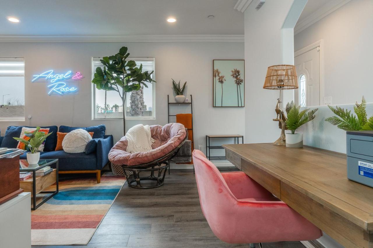 Angel & Rose * Hollywood Dtla Apartment ลอสแอนเจลิส ภายนอก รูปภาพ
