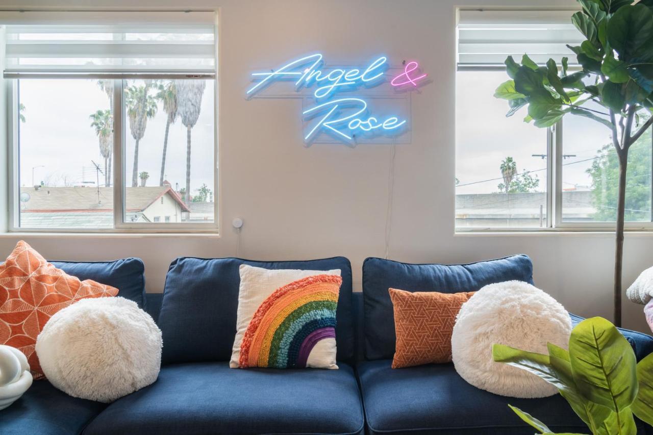 Angel & Rose * Hollywood Dtla Apartment ลอสแอนเจลิส ภายนอก รูปภาพ